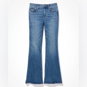 NWT American Eagle Ne(x)t Level Low-Rise Flare Jean